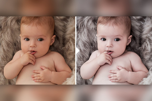 Photo preset for baby photos (Lightroom, Camera Raw): 26 | Evening Mood
