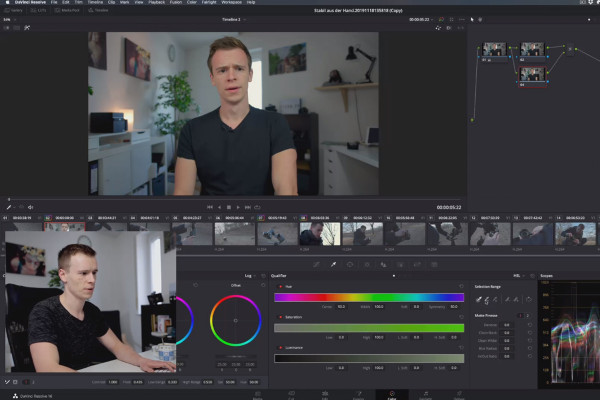 DaVinci Resolve-Tutorial: 4.8 | Qualifier/Pipet