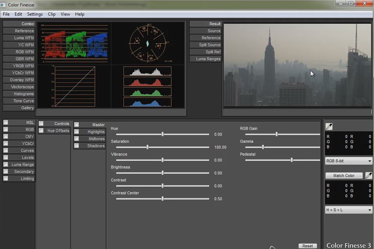 In-depth color correction Part 1 - SA Color Finesse