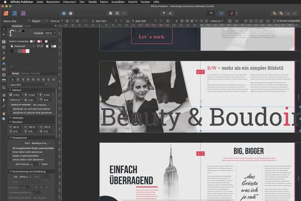 Affinity Publisher Grundlagen-Tutorial: 27 | Ressourcenverwaltung und Bildeffekte