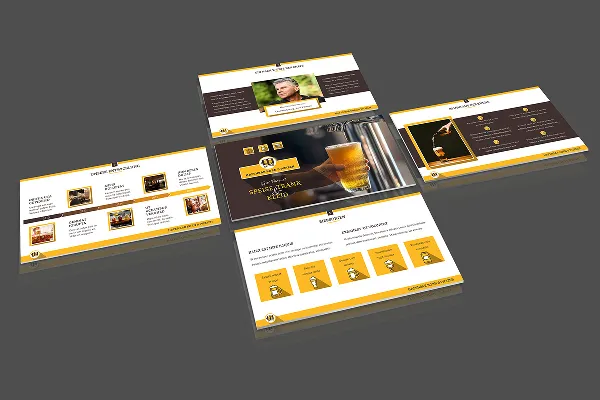 Layout modello per PowerPoint: Bar/Club