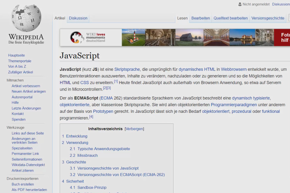 Den ultimata träningen för JavaScript och jQuery - 1.2 Vad är JavaScript?