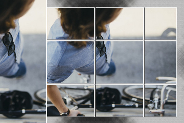 Photoshop-åtgärd: Fotodelning
