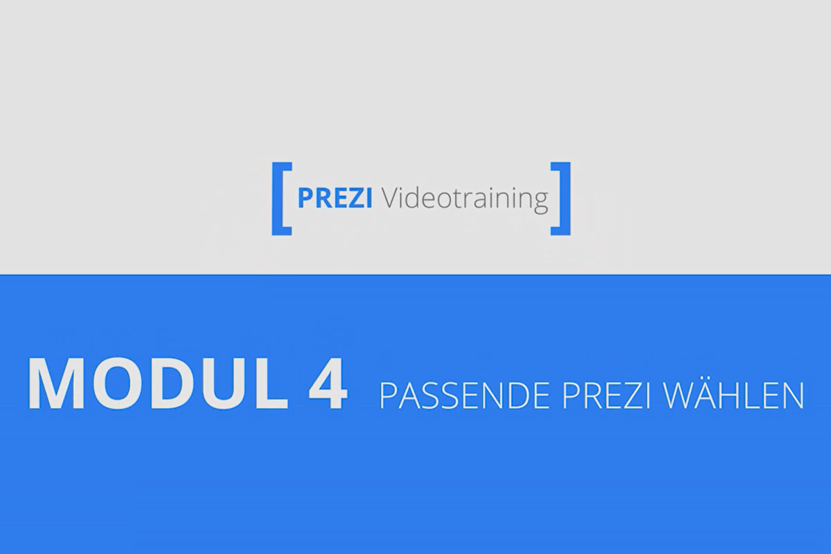Prezi pour débutants - Présentations qui enthousiasment - 4.3 Choisir le bon Prezi