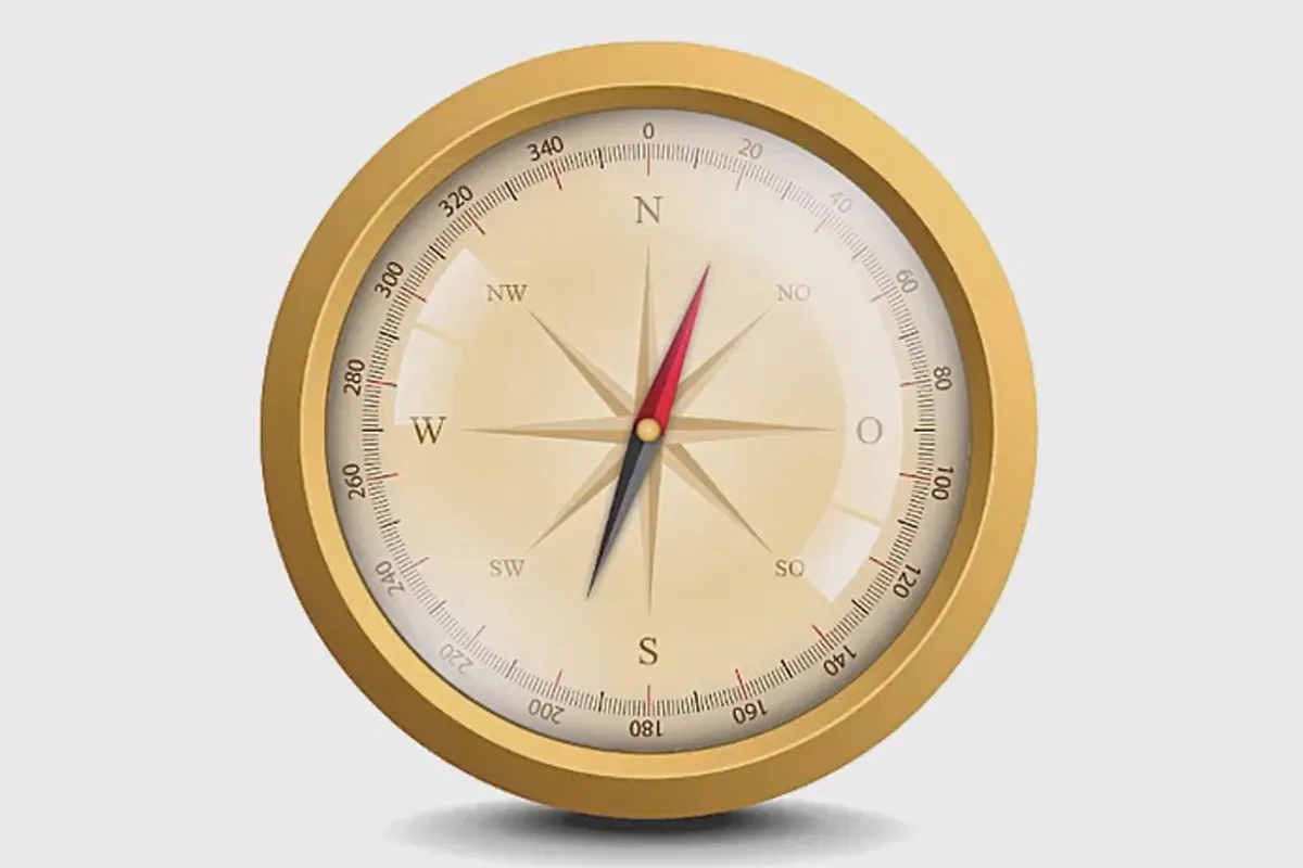 Kompass erstellen in Adobe Illustrator - Teil 1