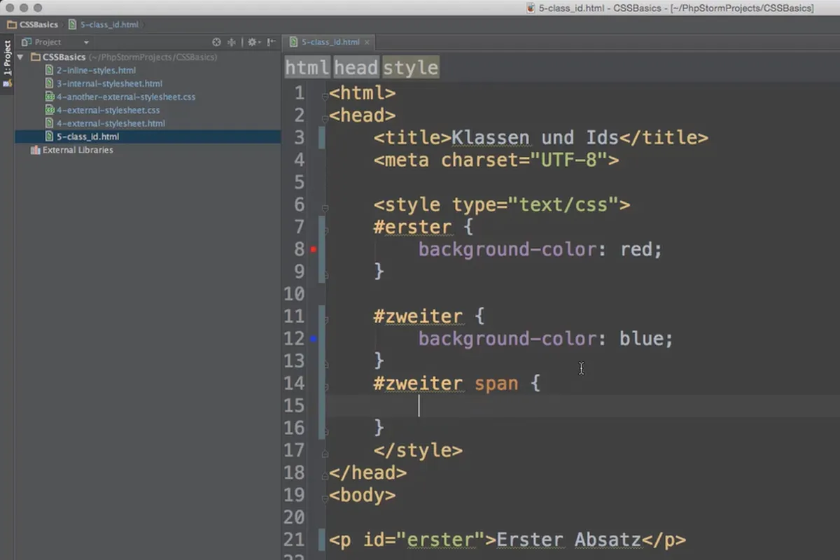 Základy HTML, CSS a JavaScript - 28 HTML atributy class a id.