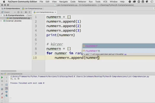 Mengoding dengan Python - 6.1 Pemahaman Daftar