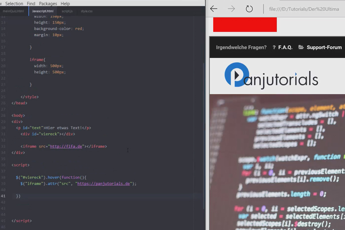 Den ultimata träningen för JavaScript och jQuery - 4.3 Ändra webbsidans utseende med jQuery.