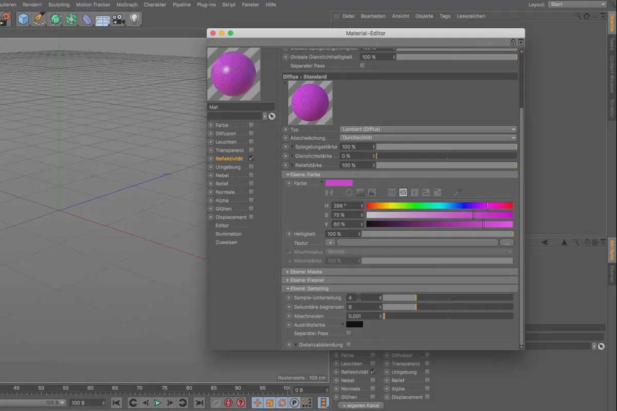 Cinema 4D für Einsteiger – 3D-Praxis: 4.5 Physikalisch