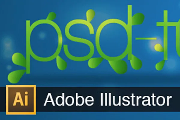 Splash-Text - Adobe Illustrator