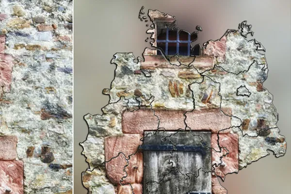Photoshopi tegevus: Saksamaa kaart