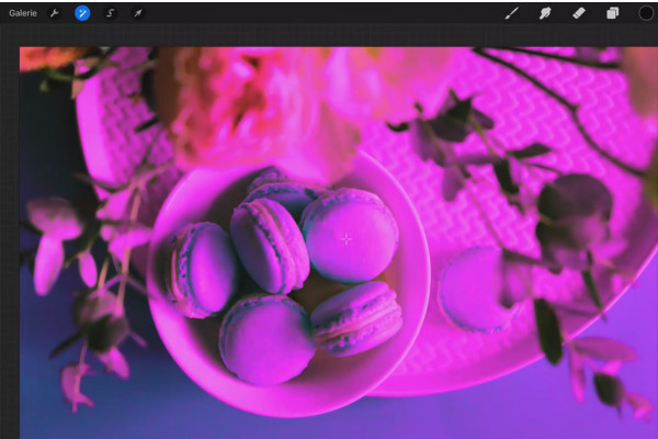 Procreate-tutorial - Grundläggande om digitalt ritande på iPad: 4.6 | Färga om