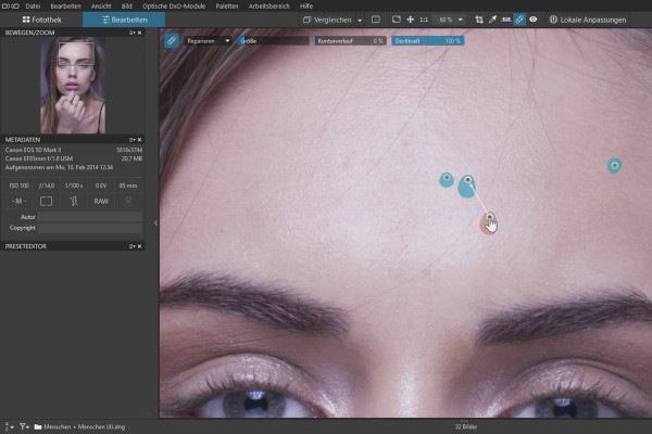 DxO PhotoLab-Tutorial: 5.3 | Onarım