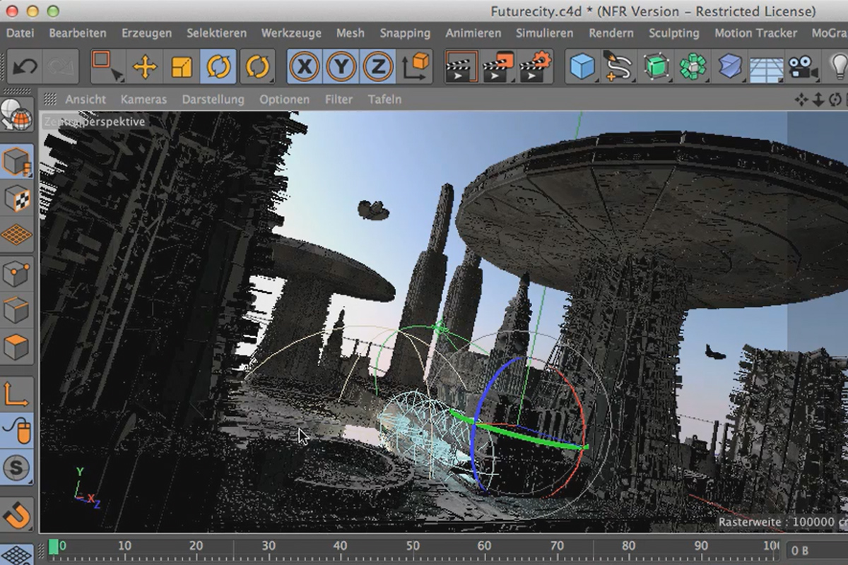 Cinema 4D tapaa Photoshopin: Lisää 4.3. fysikaalinen taivas