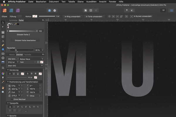 Affinity Publisher basiscursus: 29 - Kunstmatig ruis toevoegen