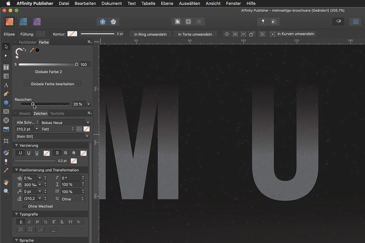 Affinity Publisher basiscursus: 29 - Kunstmatig ruis toevoegen