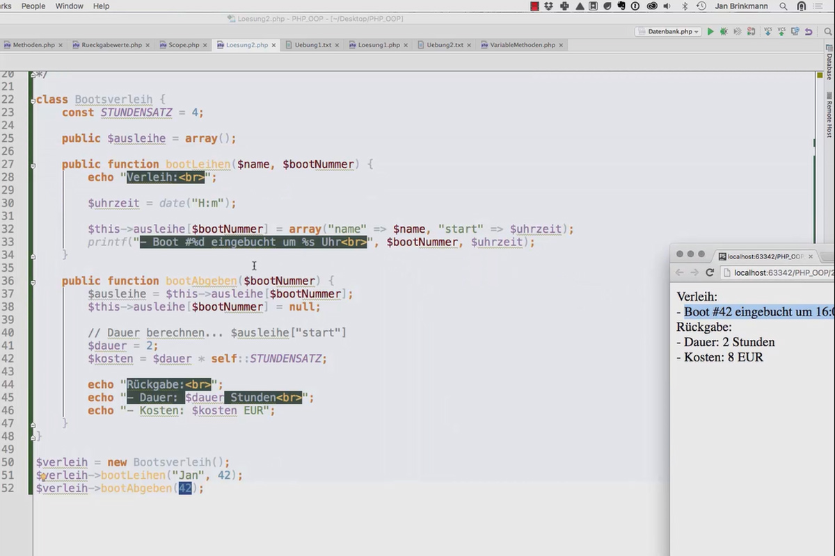 Programación web orientada a objetos con PHP - 4.07 Solución nº 2