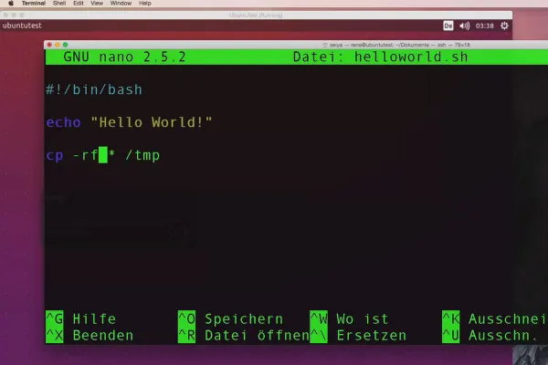Linux untuk pemula - Menjalankan file 6.5