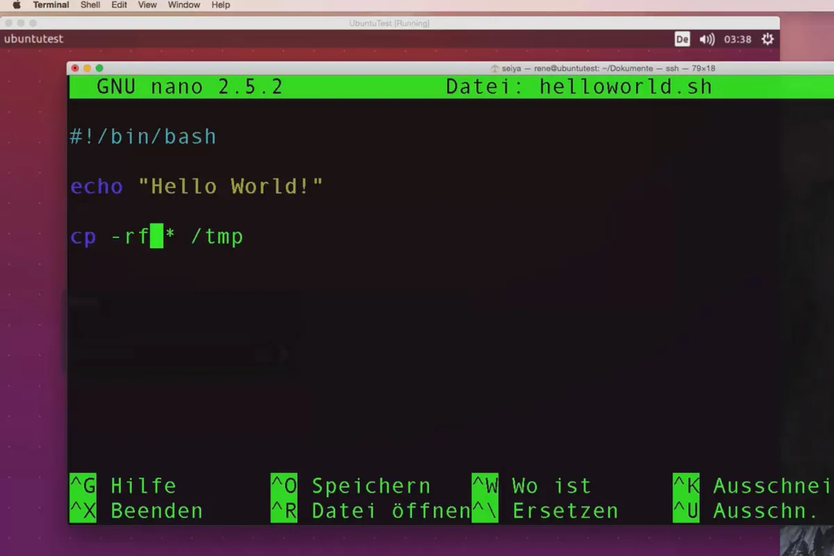 Linux untuk pemula - Menjalankan file 6.5