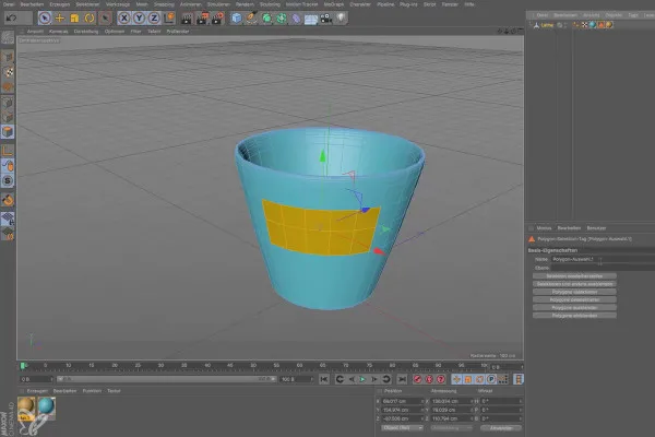 시네마 4D 초보자를 위한 - 3D 실습: 4.6 재질 할당