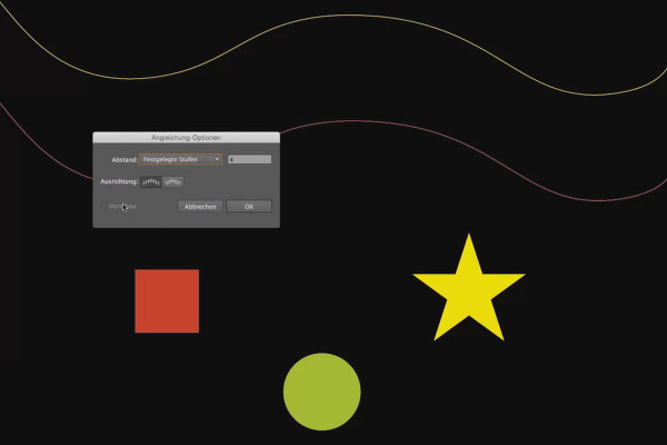 Illustrator para principiantes e intermedios - 4.16 Herramienta de fusión