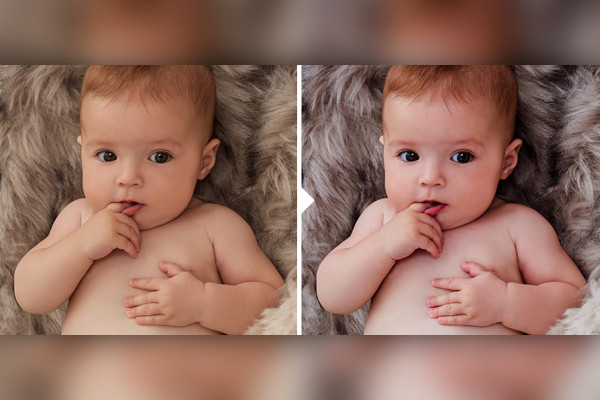 Photo preset for baby photos (Lightroom, Camera Raw): 28 | Strong Character