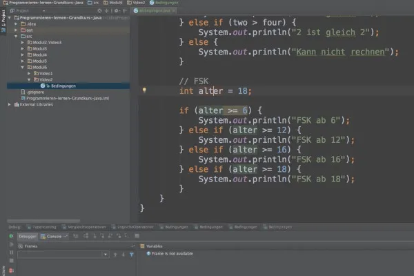 Java untuk pemula - 6.4 Bekerja dengan kondisi (Bagian 2)