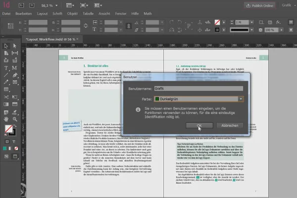 Adobe InCopy CC für Redakteure – 2.1 Benutzer und Bedienfelder
