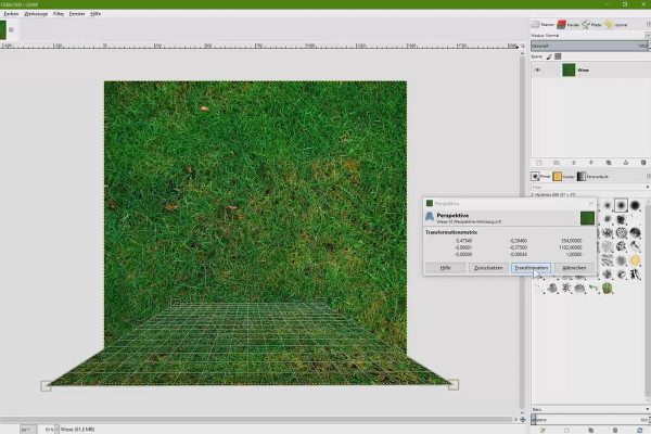 Image editing with GIMP: the tutorial for beginners - 29 Perspective tool