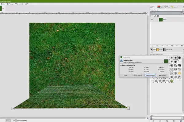 Bildbearbeitung mit GIMP: das Tutorial für Einsteiger – 29 Perspektive-Werkzeug