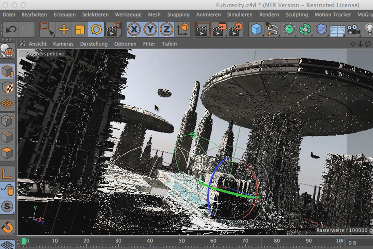 Cinema 4D kohtaa Photoshopin: I - 4.4. Säädä taivas hienosti