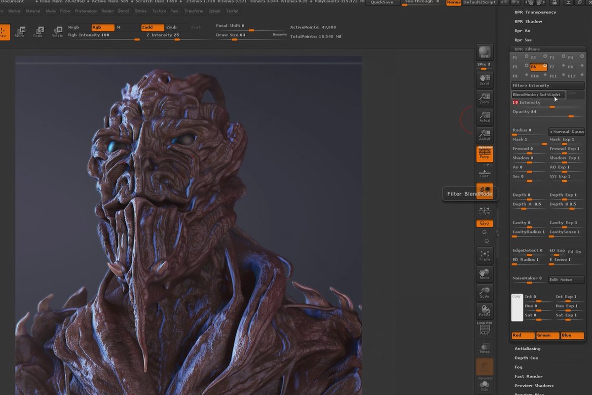 ZBrush para principiantes: 9.1 Renderizado en ZBrush