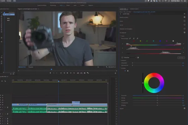 Premiere Pro CC-Tutorial: 4.8 | HSL