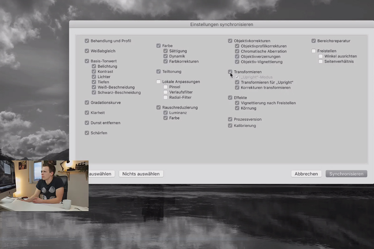 Tutorial de Lightroom Classic CC: 4.15 | Sincronizar