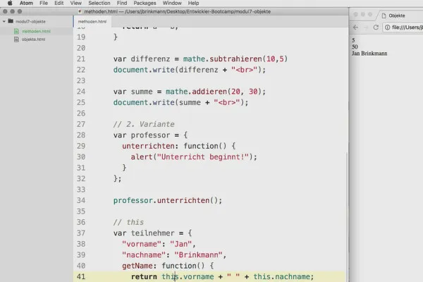 Programmazione software per principianti: 7.3 Definire metodi
