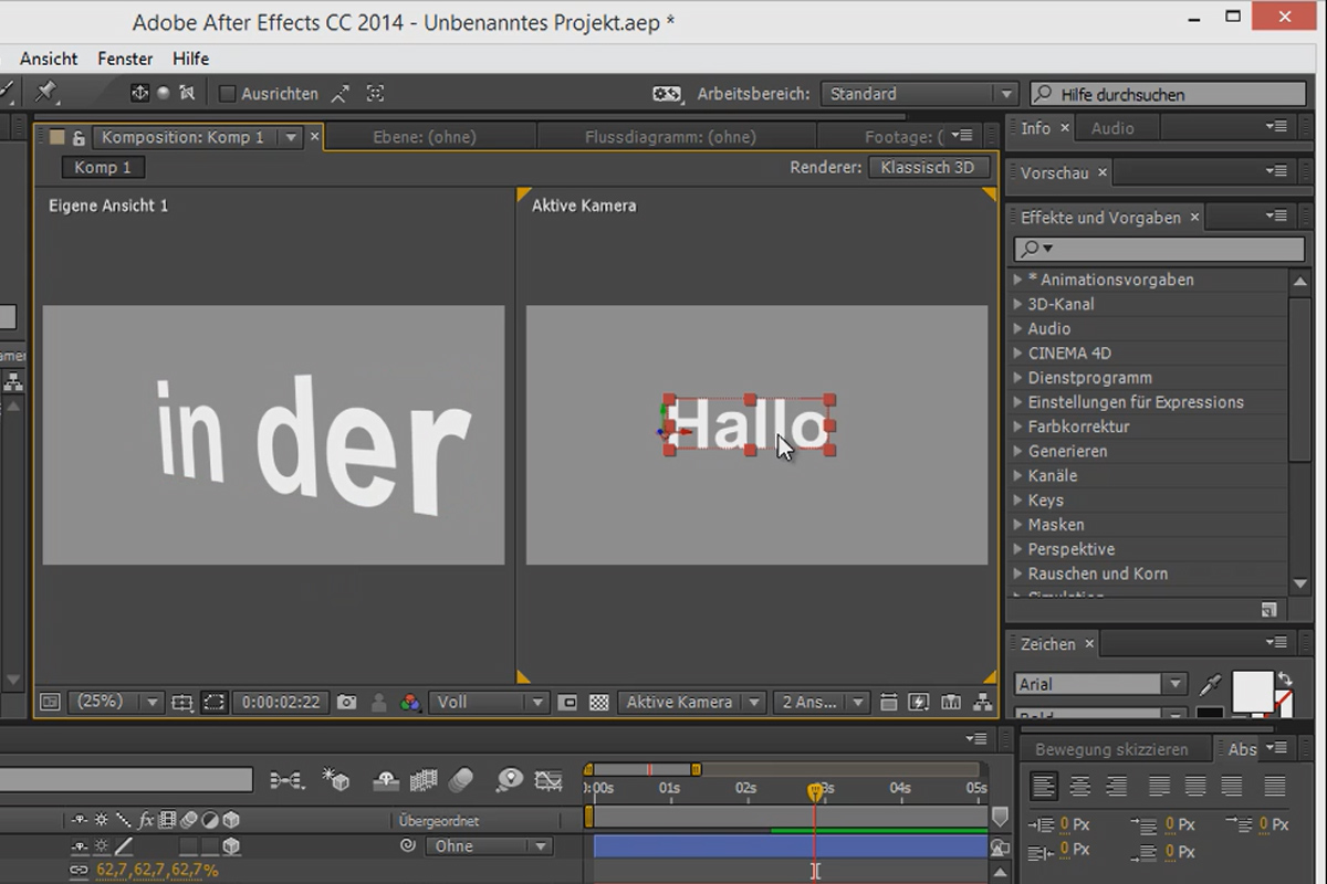 Tips och tricks för 3D i After Effects: AE som 3D-program