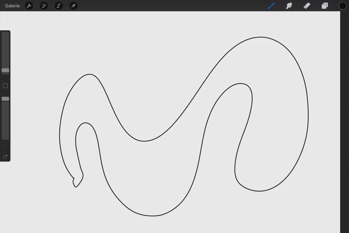 Tutorial su Procreate - Fondamenti del disegno digitale sull'iPad: 5.2 | QuickShapes