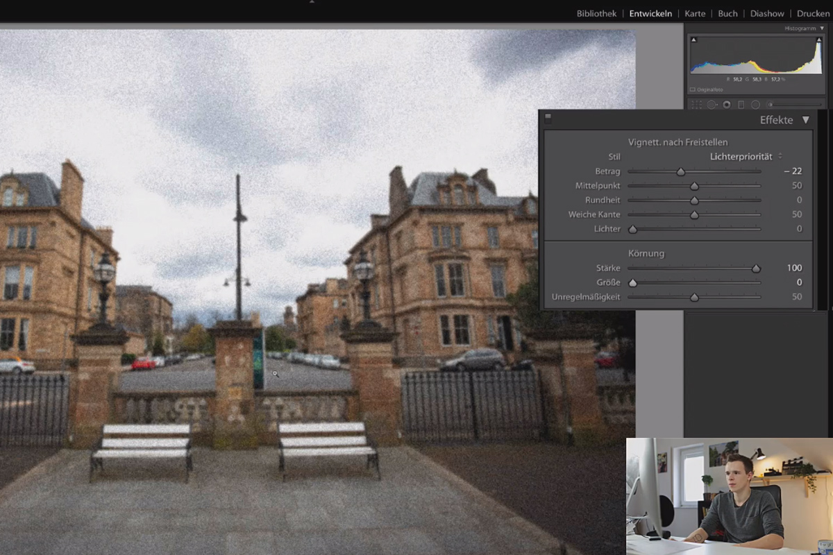 Tutorial de Lightroom Classic CC: 4.16 | Efectos