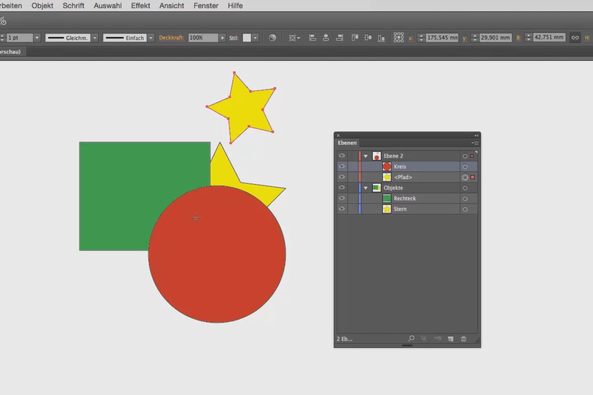 Illustrator für Einsteiger & Aufsteiger – 5.0 Die Ebenen-Palette
