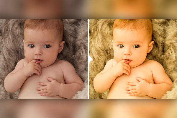 Photo preset for baby photos (Lightroom, Camera Raw): 30 | Sunlight Afternoon