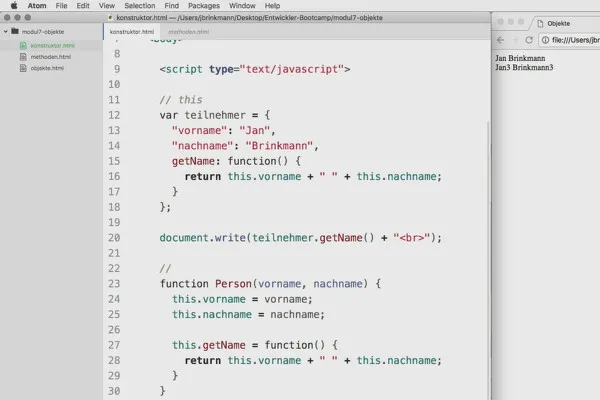 Programmazione software per principianti: 7.4 Costruttori