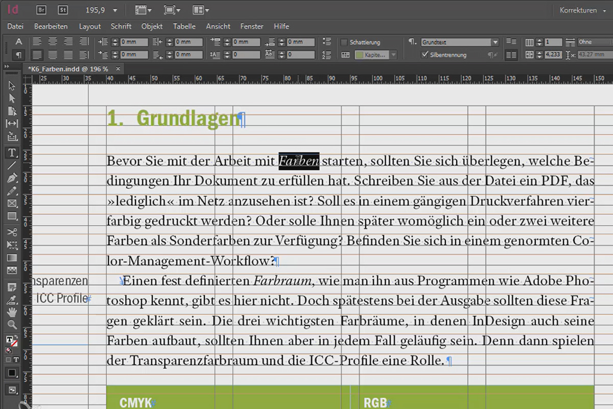 Grandes proyectos en Adobe InDesign - 4.03 - Correcciones de formato mediante formatos de párrafo y carácter