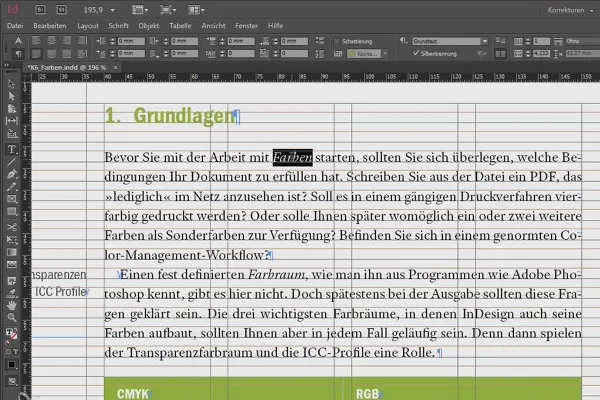 Великі проекти в Adobe InDesign - 4.03 - Виправлення формату через параграфні та знакові формати.