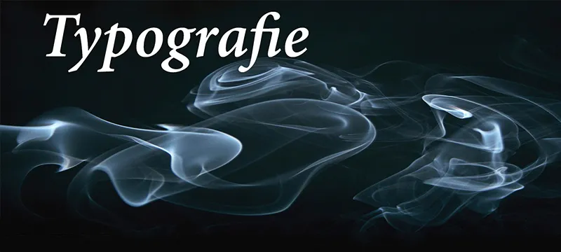 Tipografija programoje "InDesign