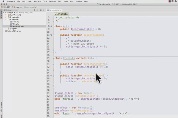 Objektorienteret webprogrammering med PHP - 5.03 Brug arv