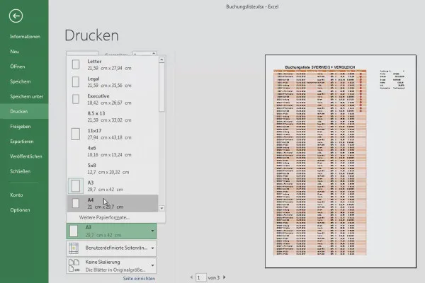 Dasar-dasar Excel - Pengenalan untuk Pemula: 32 Cetak dengan Excel: Tips & Trik