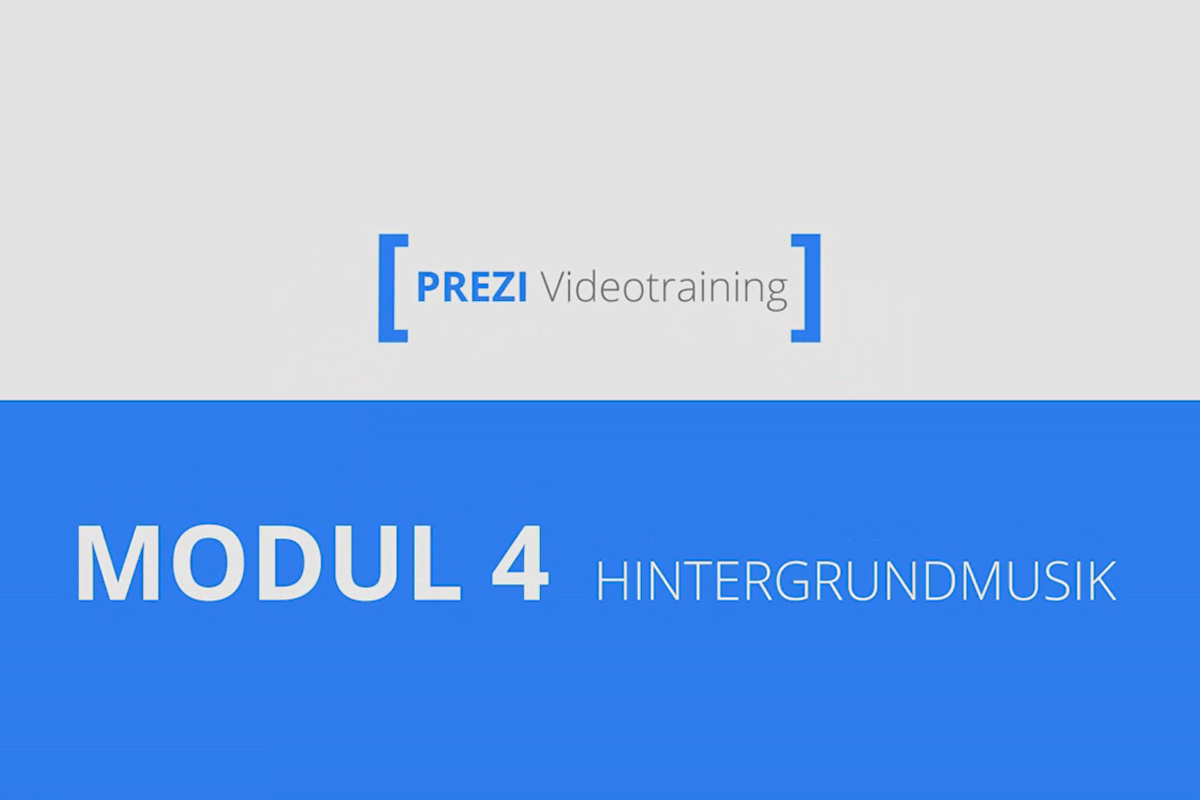 Prezi pour débutants - Présentations qui captivent - 4.7 Insérer de la musique de fond