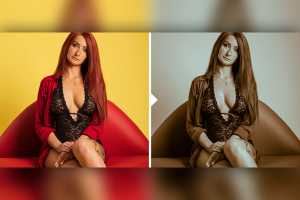 Akt ve Boudoir görünümleri için hazır ayarlar (Lightroom, Camera Raw): 31 | Vintage Ocher