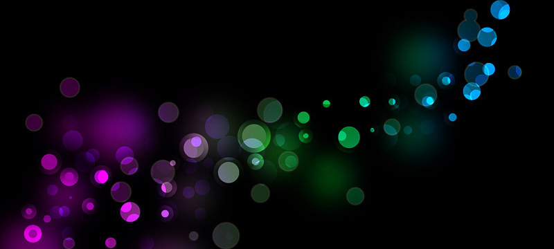 Effet de lumières de fête pour dépliant et fond d'écran