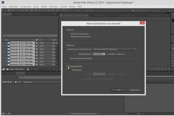 Tipps und Tricks zur Animation in After Effects: Ebenenreihenfolge umkehren